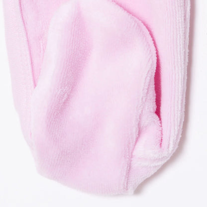 HelloBaby Newborn Velvet Footed Jumpsuit - Pink