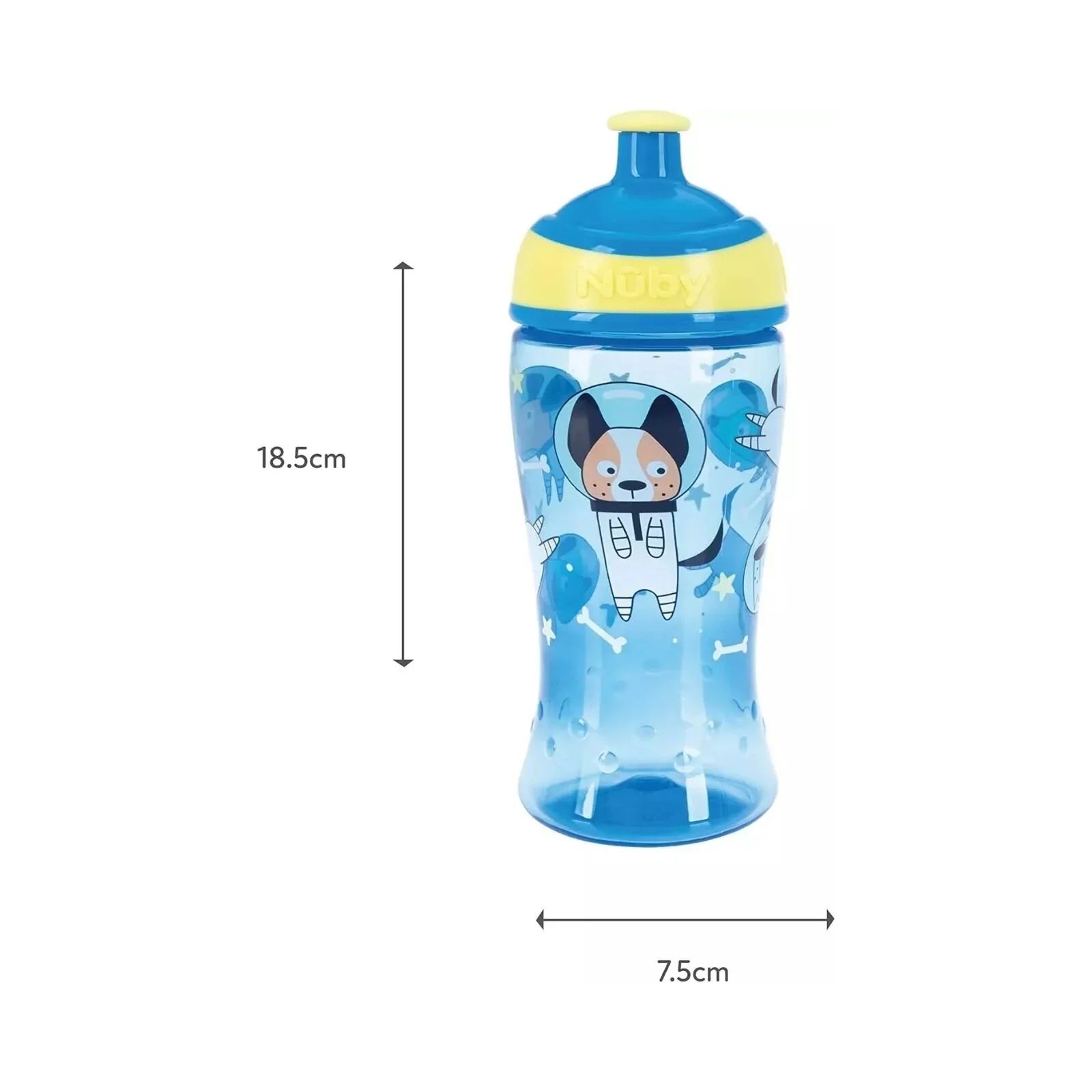 Nuby Super Slurp Water Bottle (Pack of 1) - 360ml