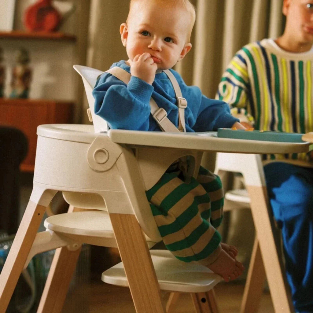 Stokke Steps Highchair - White / Natural