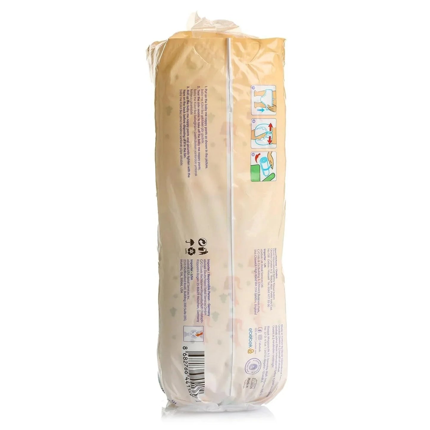 baby me Pants Size 4 - 50 nappies