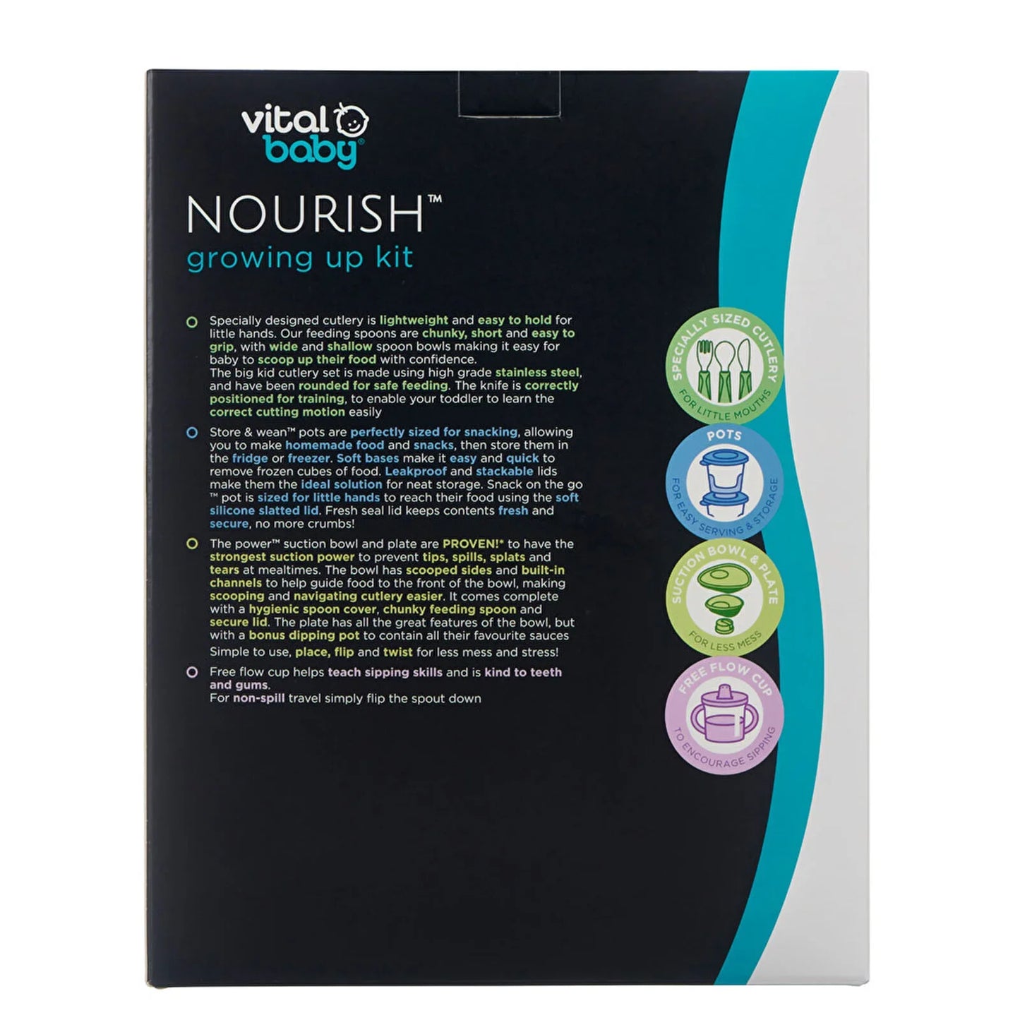 Vital Baby Nourish Growing Up Kit 9+ months - Pop