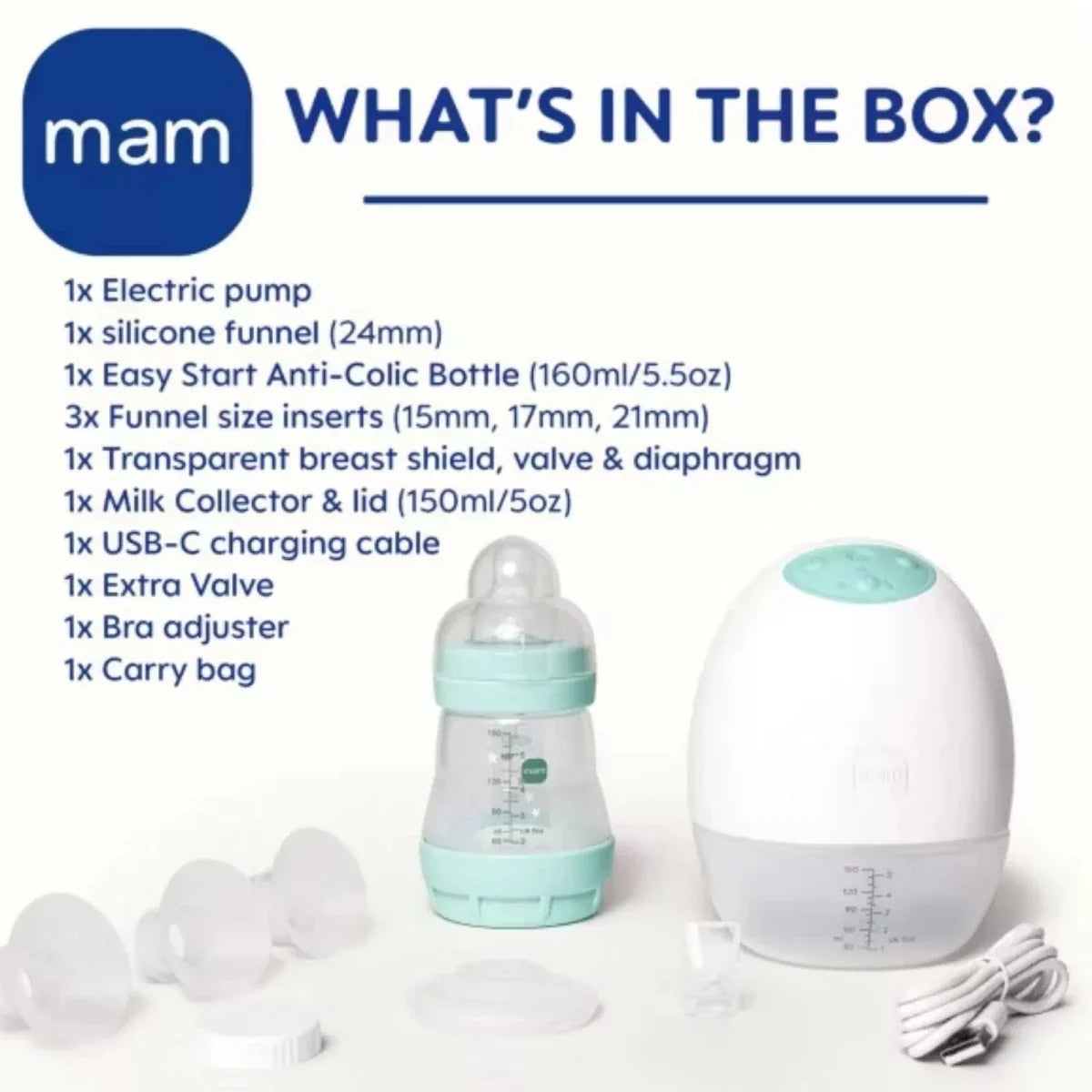 MAM Move Wearable Single Breast Pump