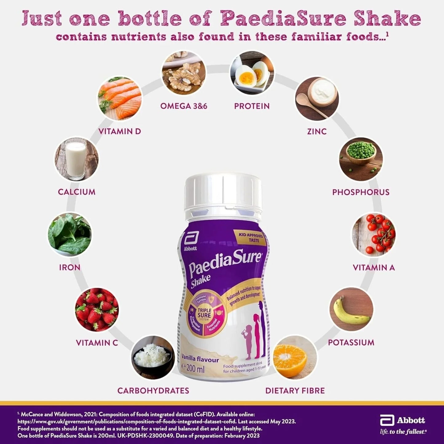 PaediaSure Shake Vanilla Flavoured 200ml