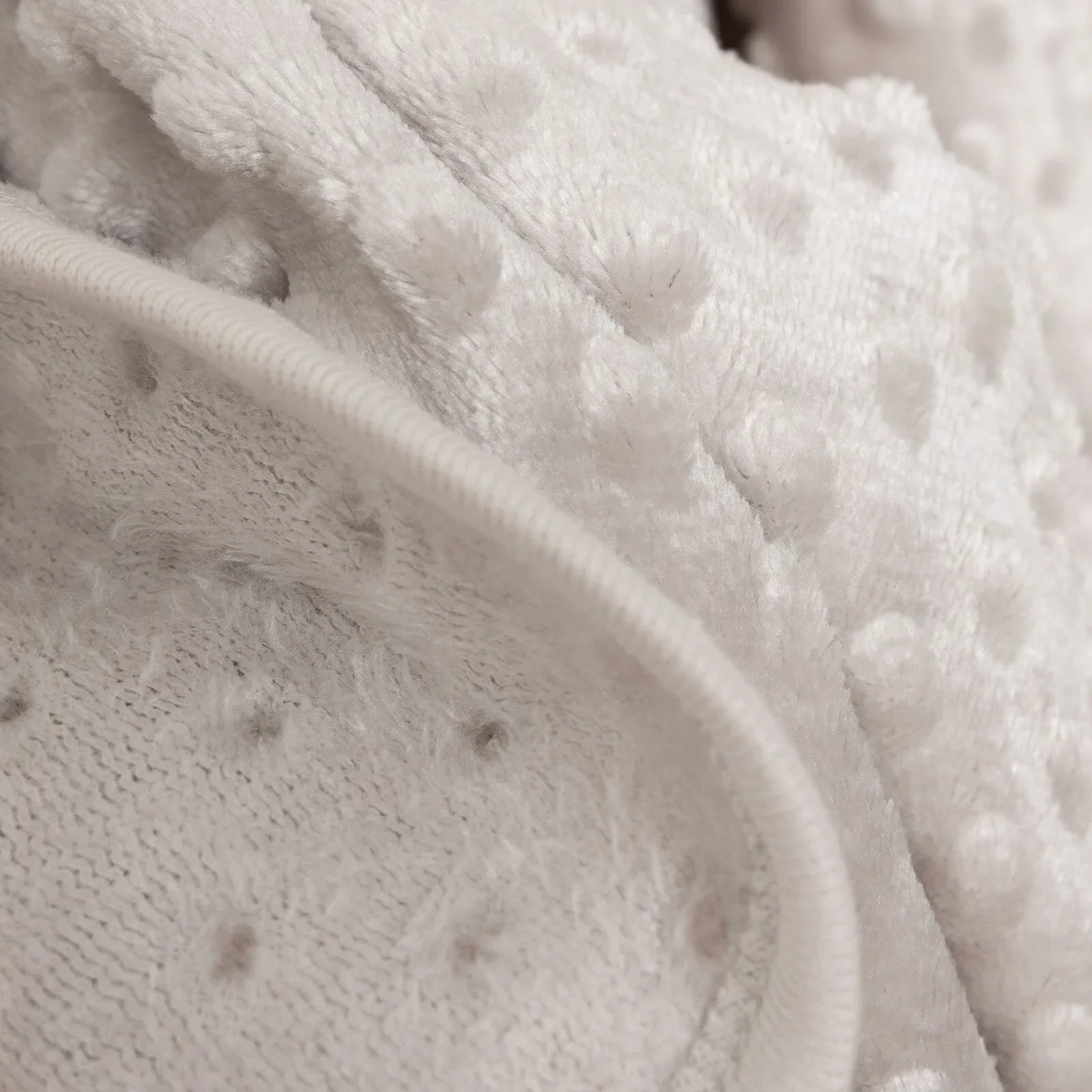 Little Dreams Unisex Plush Blankets - Beige