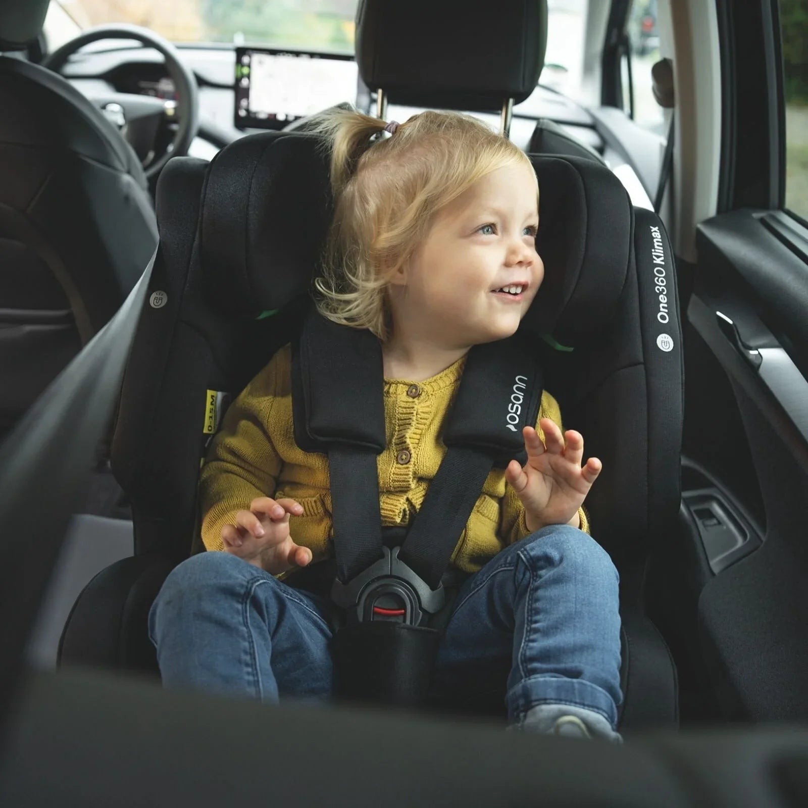 Osann One360 0+/1/2/3 Climax ECE R129/03 Car Seat – Black