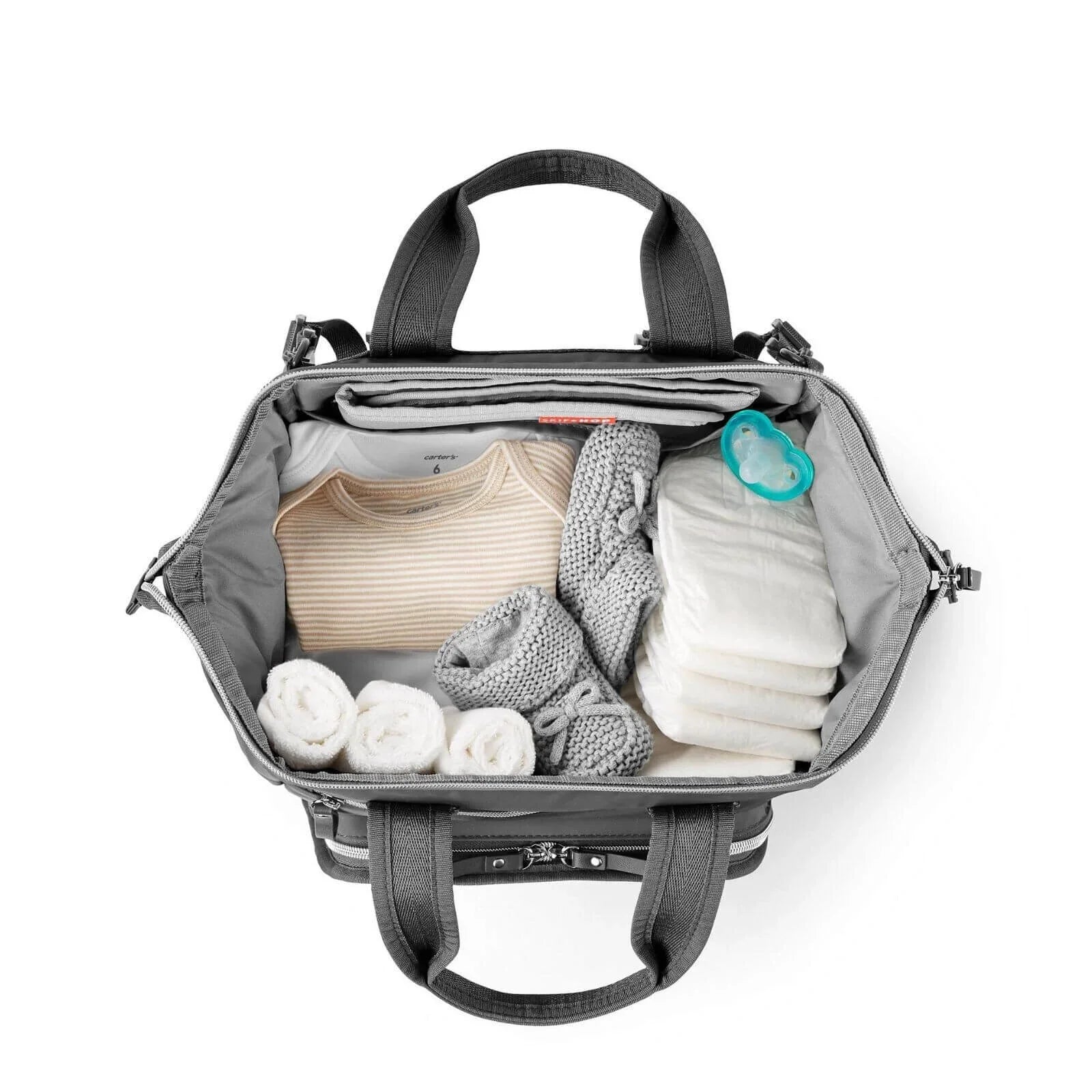 Skip Hop Main Frame Changing Backpack - Charcoal