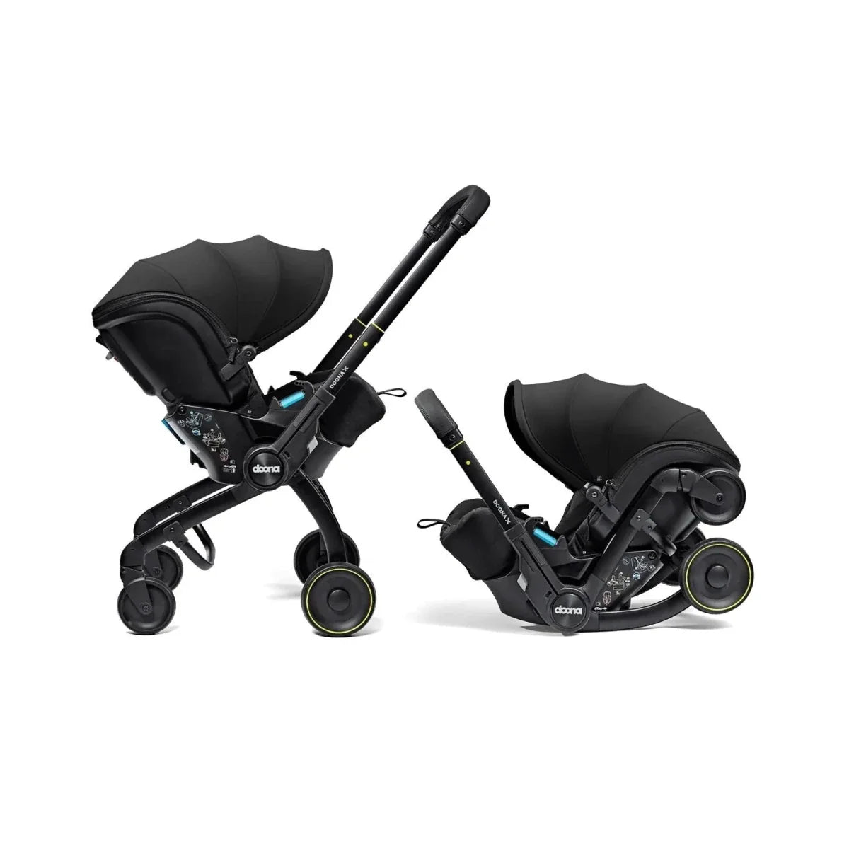Doona X Infant Car Seat & Stroller - Nitro Black