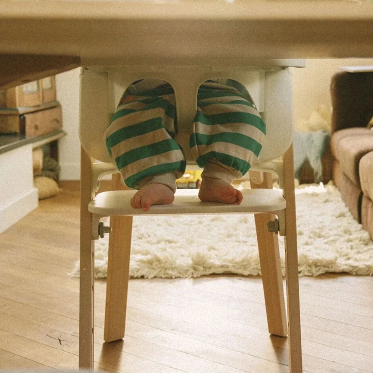 Stokke Steps Highchair - White / Natural