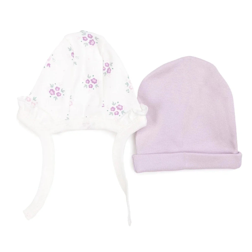 Bebetto Flowers Girl Hat - Purple
