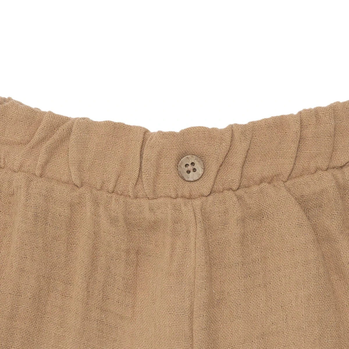 HelloBaby Boys Muslin Shorts - Brown