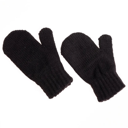 HelloBaby Boy Mitten - Black