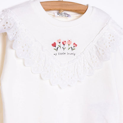 HelloBaby Winter Fairytale Leggings Set - Ecru