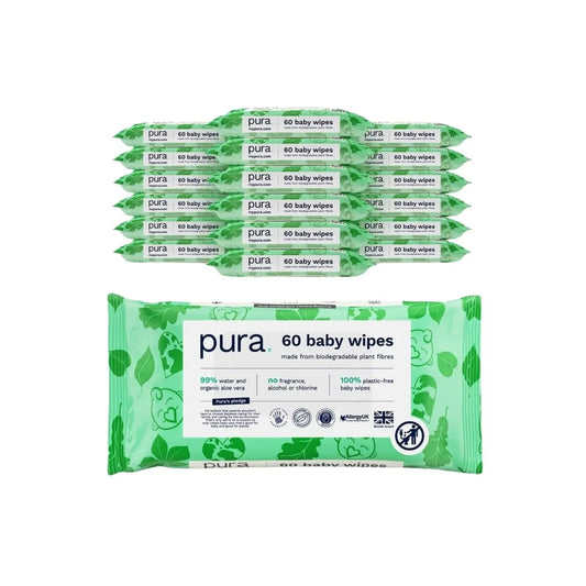 Pura Wipes Non-flushable 18x60 pcs