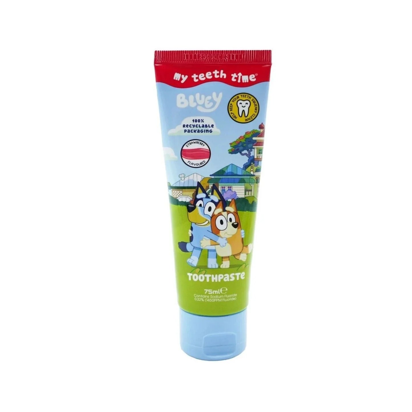 Bluey Strawberry Flavour Toothpaste 75ml