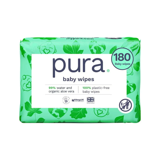 Pura Baby Wipes 3x60 pcs
