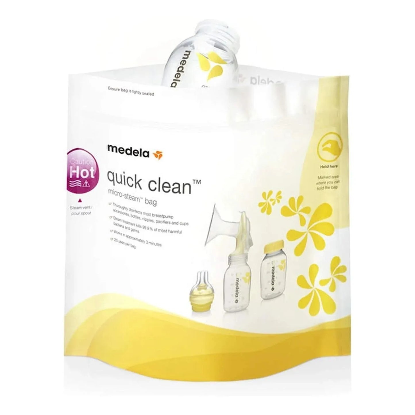 Medela Quick Clean Micro-Steam Bags Pack of 5