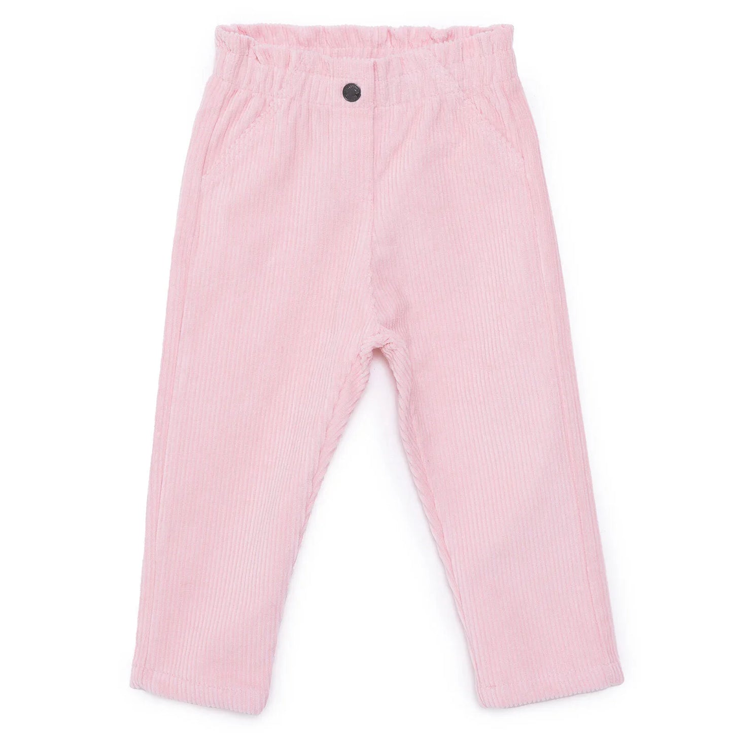 HellloBaby Velvet Trousers - Powder