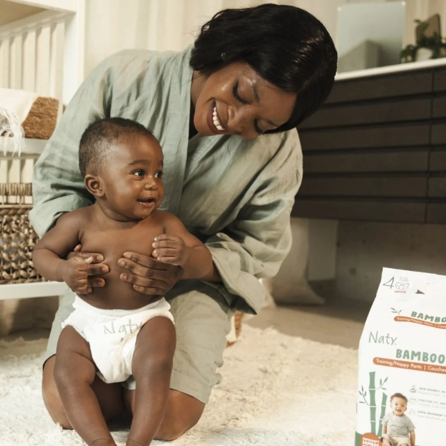 Naty Bamboo Viscose Nappy Pants Size 5 - 18 nappies