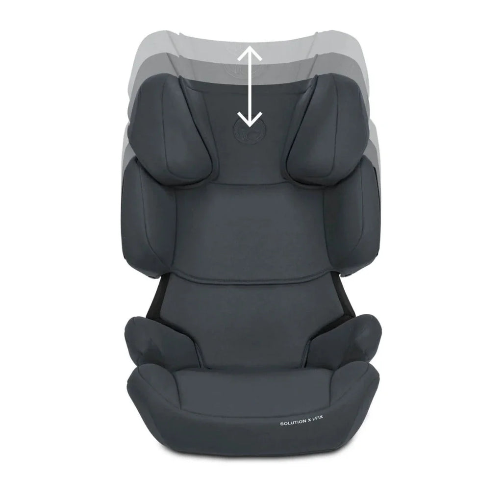 Cybex Solution X i-Fix Group 2/3 Car Seat - Cobblestone Grey