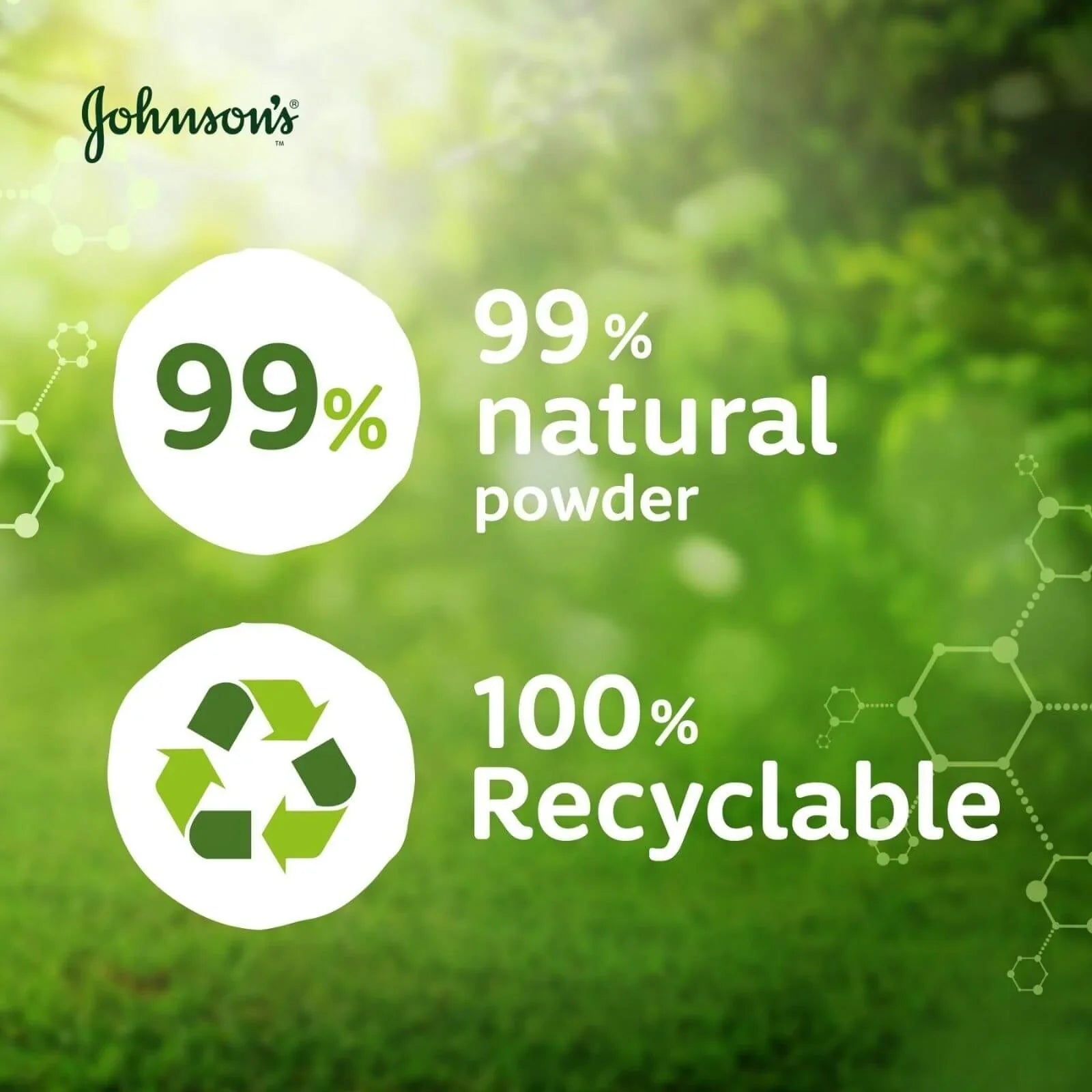 Johnson's Baby Powder Natural 200g