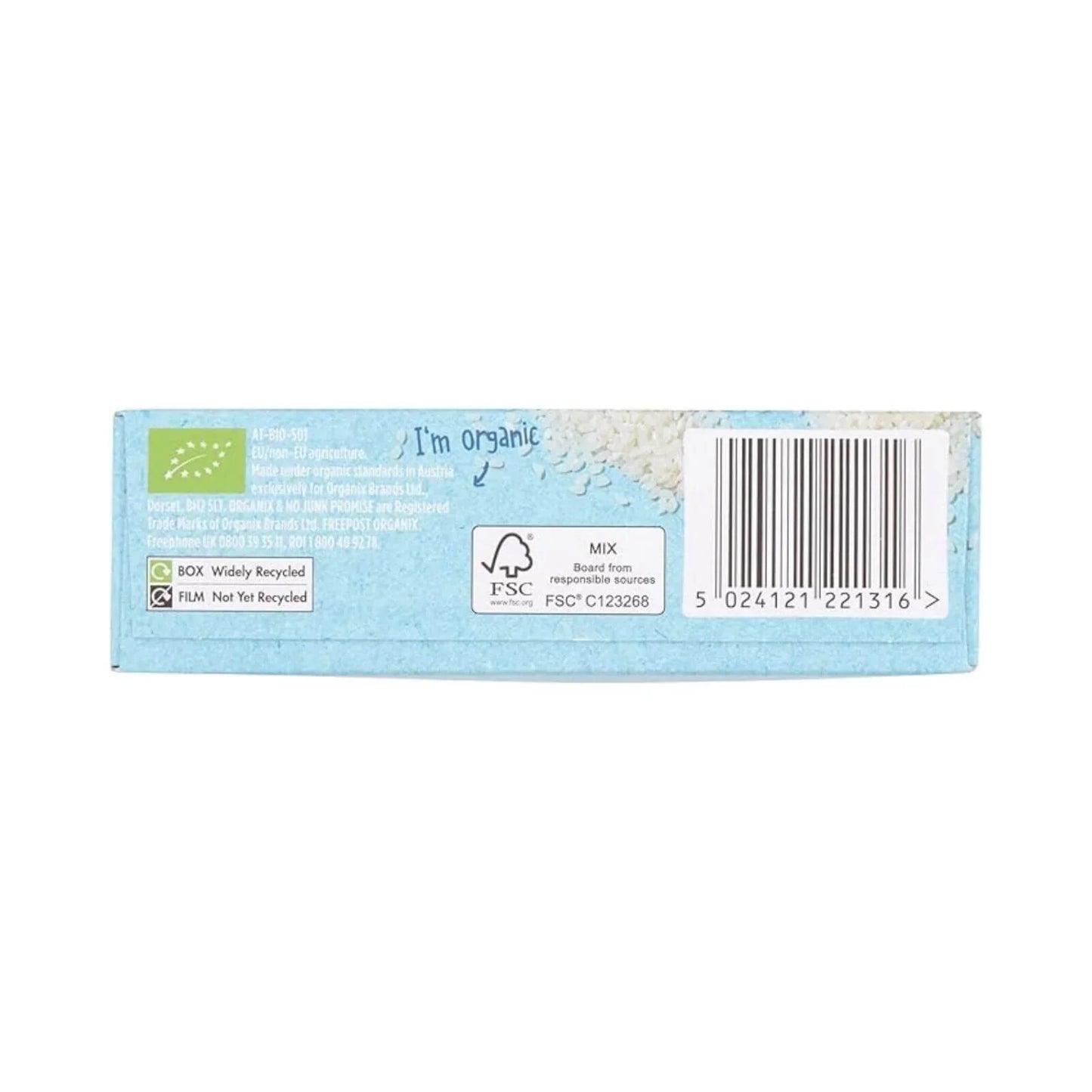 Organix Baby Rice 6+ months 100g