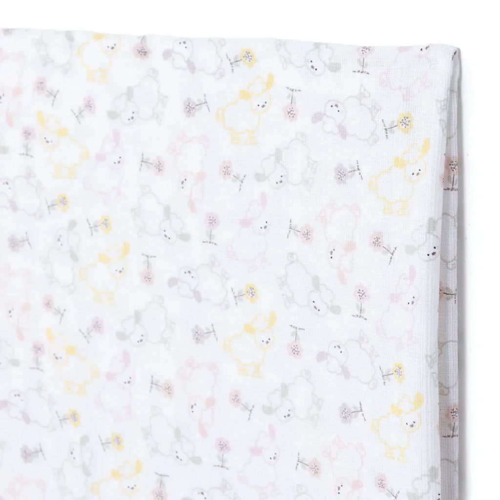 Little Dreams Muslin Blanket Girls - Printed