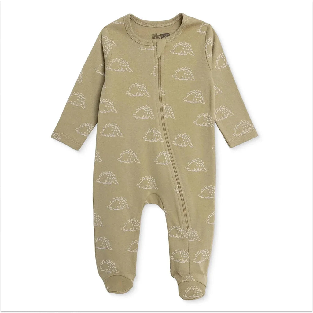 HelloBaby Long Sleeve Baby Sleepsuit with Feet (Newborn to 6-9 Months)