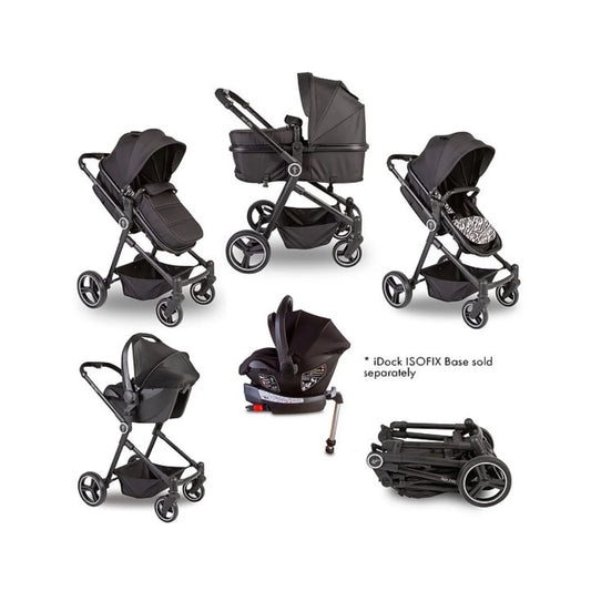 Red Kite Push Me Savanna i-Size 3-in-1 Travel System - Zebra