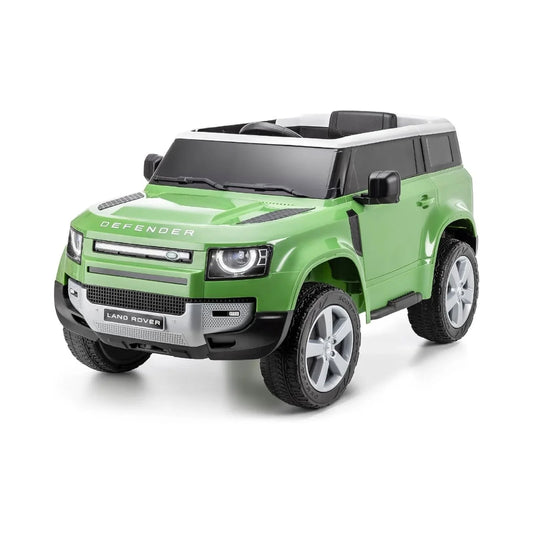 Xootz Land Rover Defender 12V Electric Ride On with Lithium Battery - Green