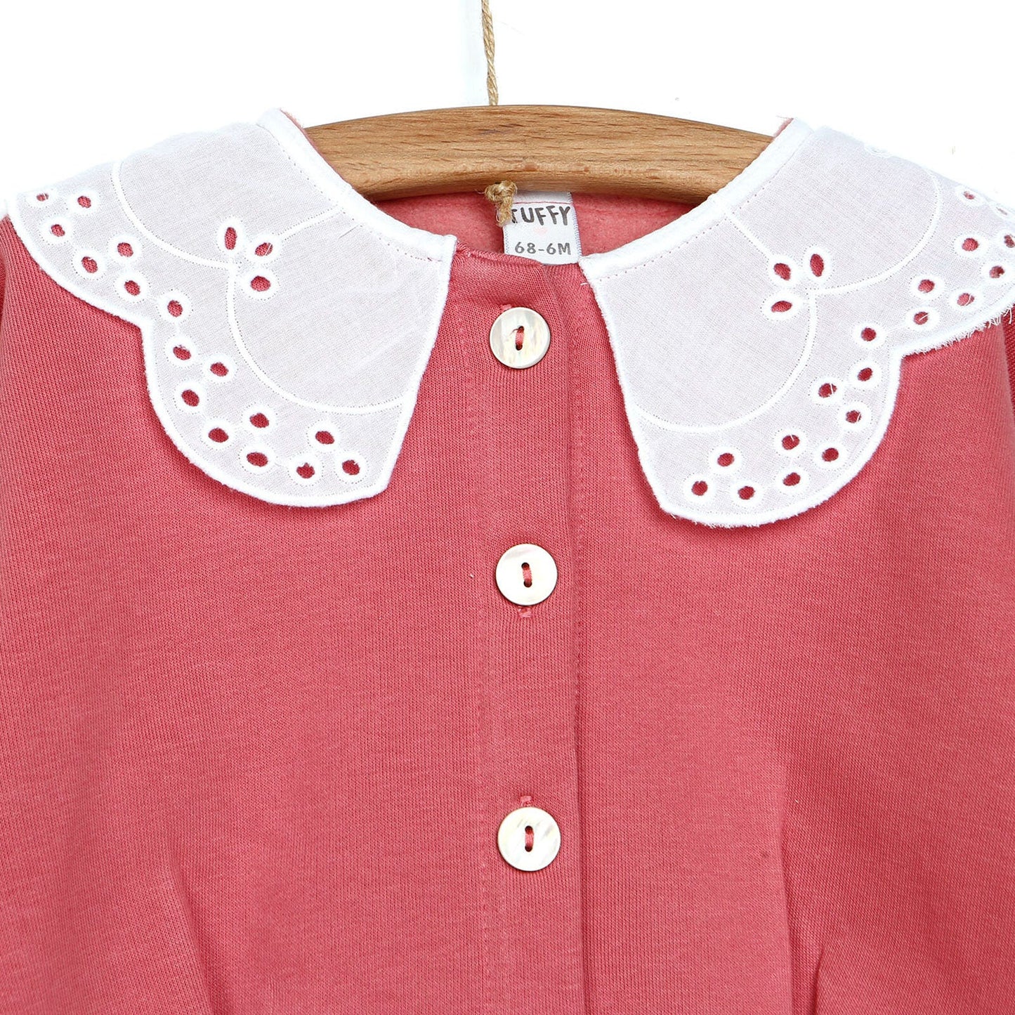 Tuffy Cardigan - Bottom - Light Rose