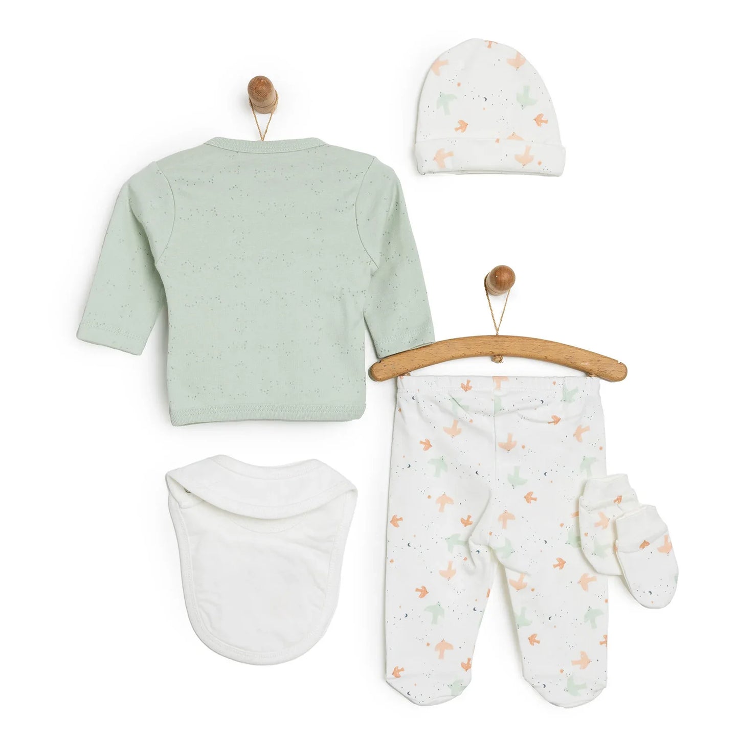 Little Life  Newborn Baby 5 Pcs Starter Set - Multicolour