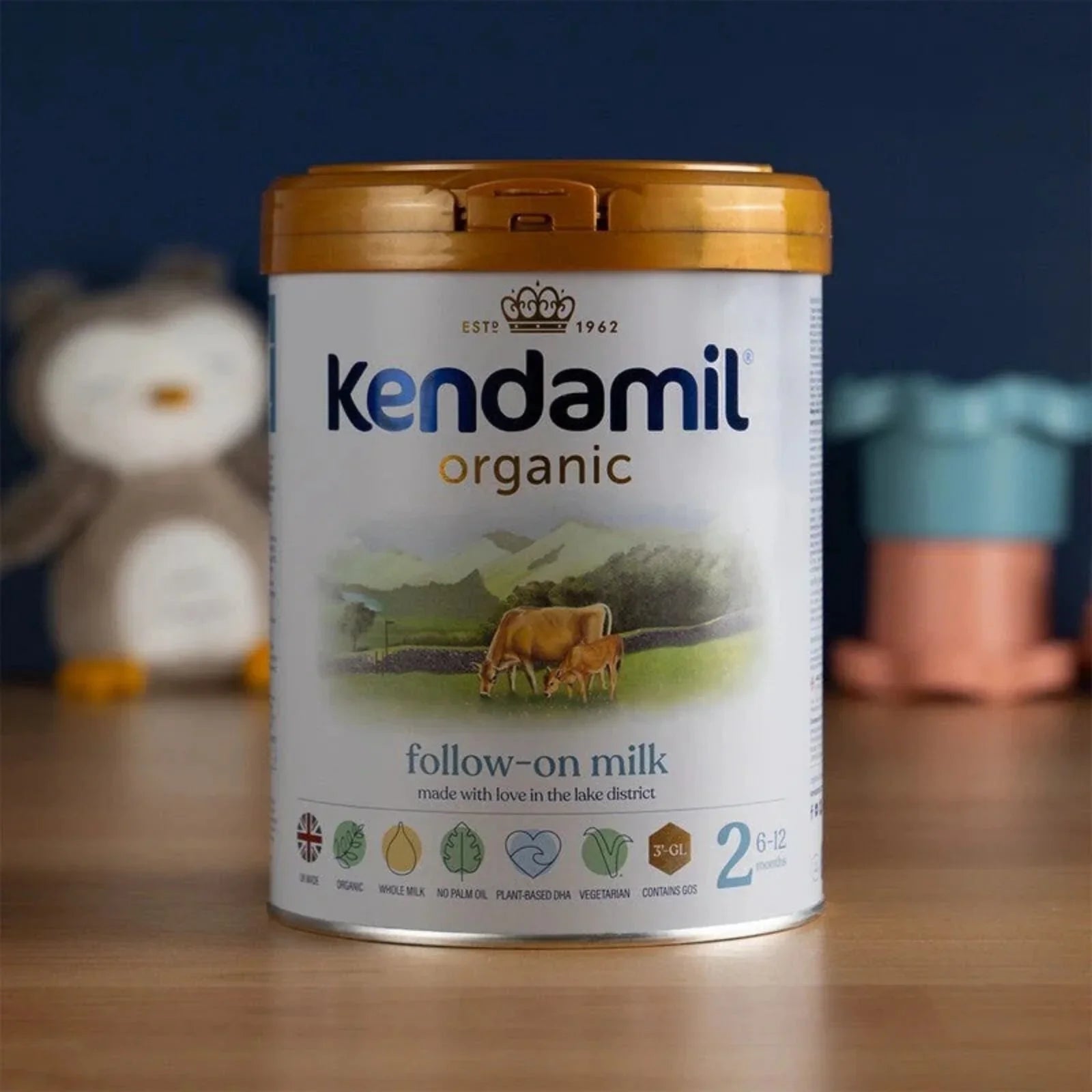 Kendamil Stage 2 Organic Follow On Milk 6-12 months 800g