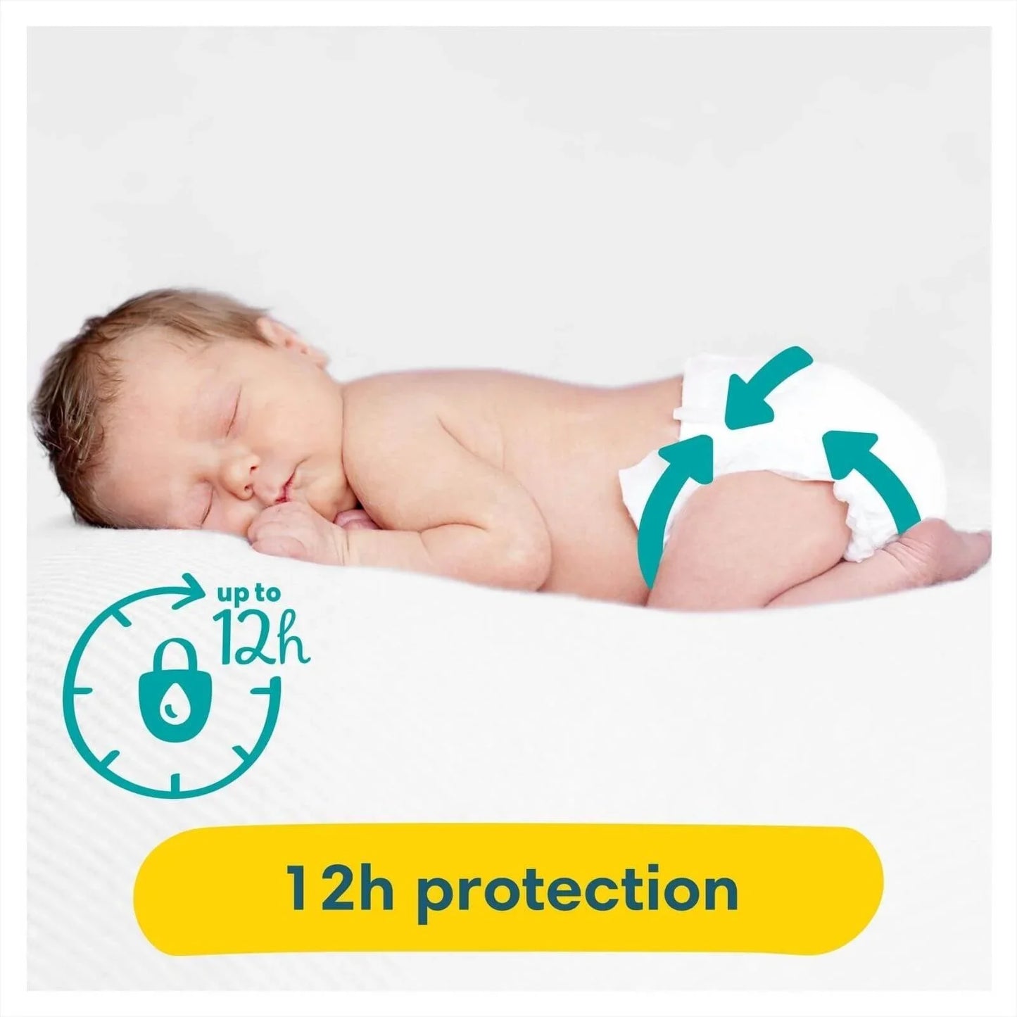 Pampers Premium Protection New Baby Size 2 Carry Pack - 31 nappies