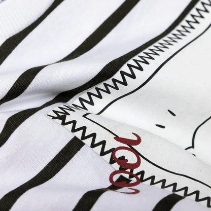 HelloBaby Boys T-shirt Bear Print Cool Boy Crew Neck Short Sleeve - Ecru