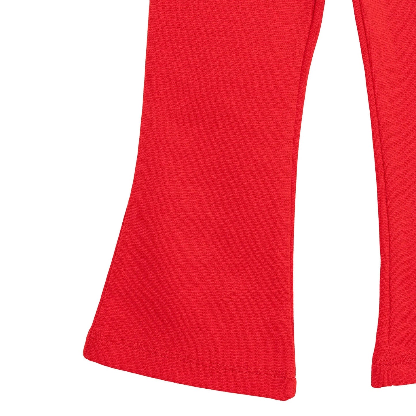 HelloBaby Basic Girl Flare Leggings - Red
