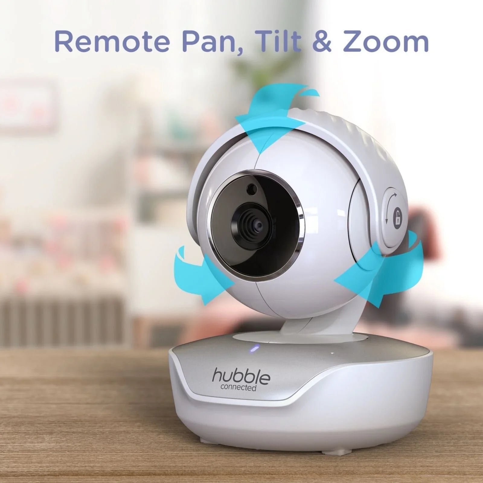 Hubble Nursery View Select - 4.3" Baby Monitor White