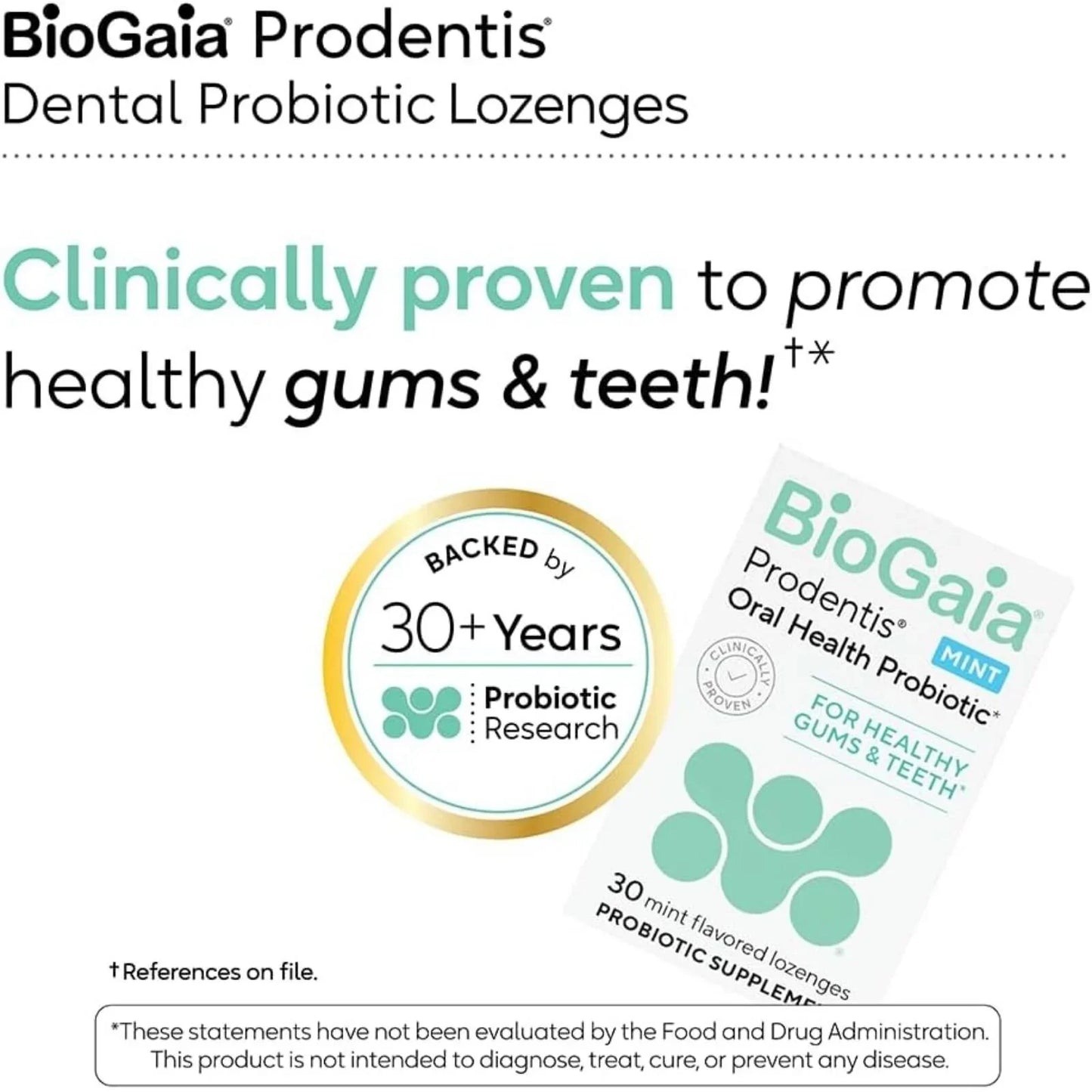 BioGaia Prodentis Probiotic Lozenges 30 pcs