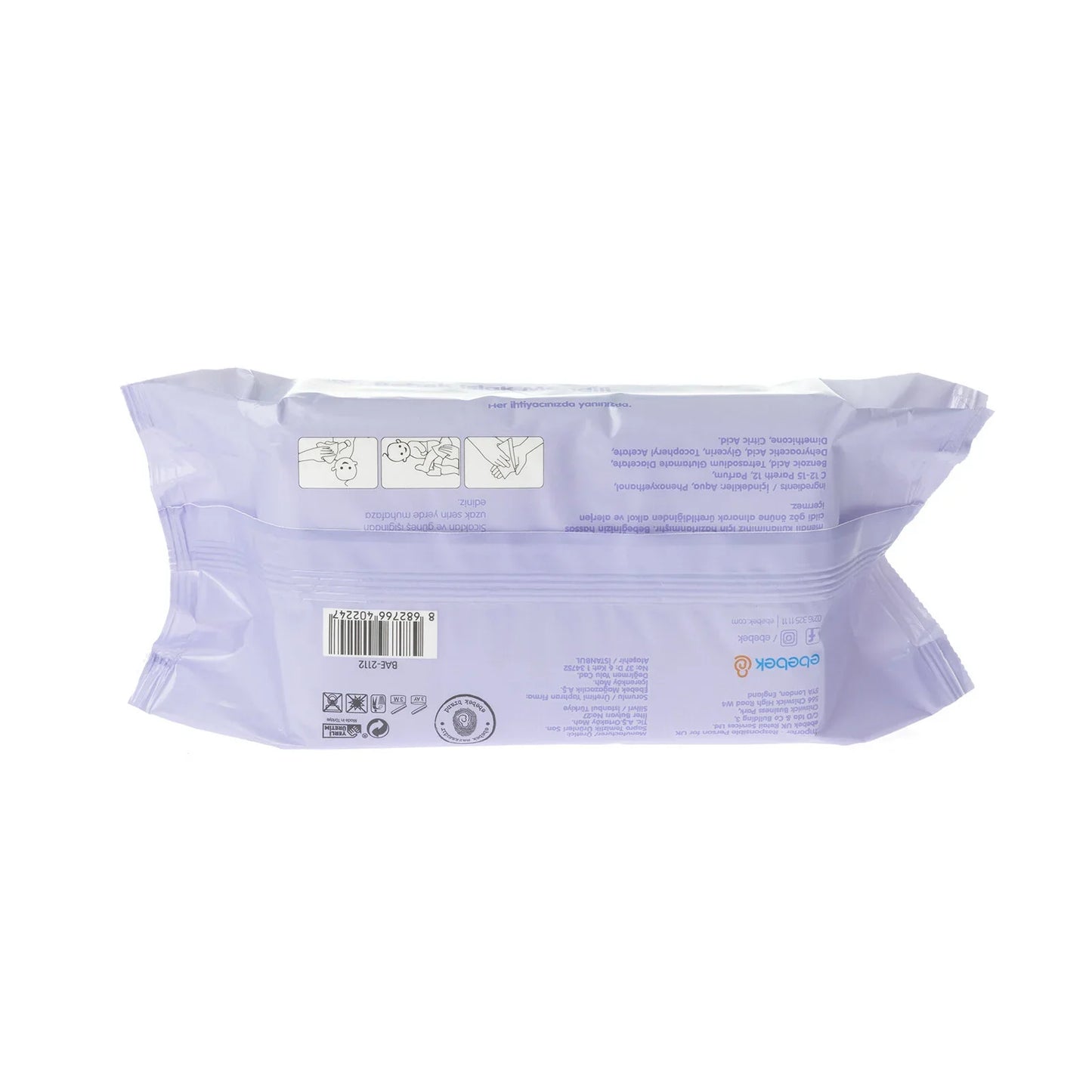 baby me Sensitive Wipes 90 pcs