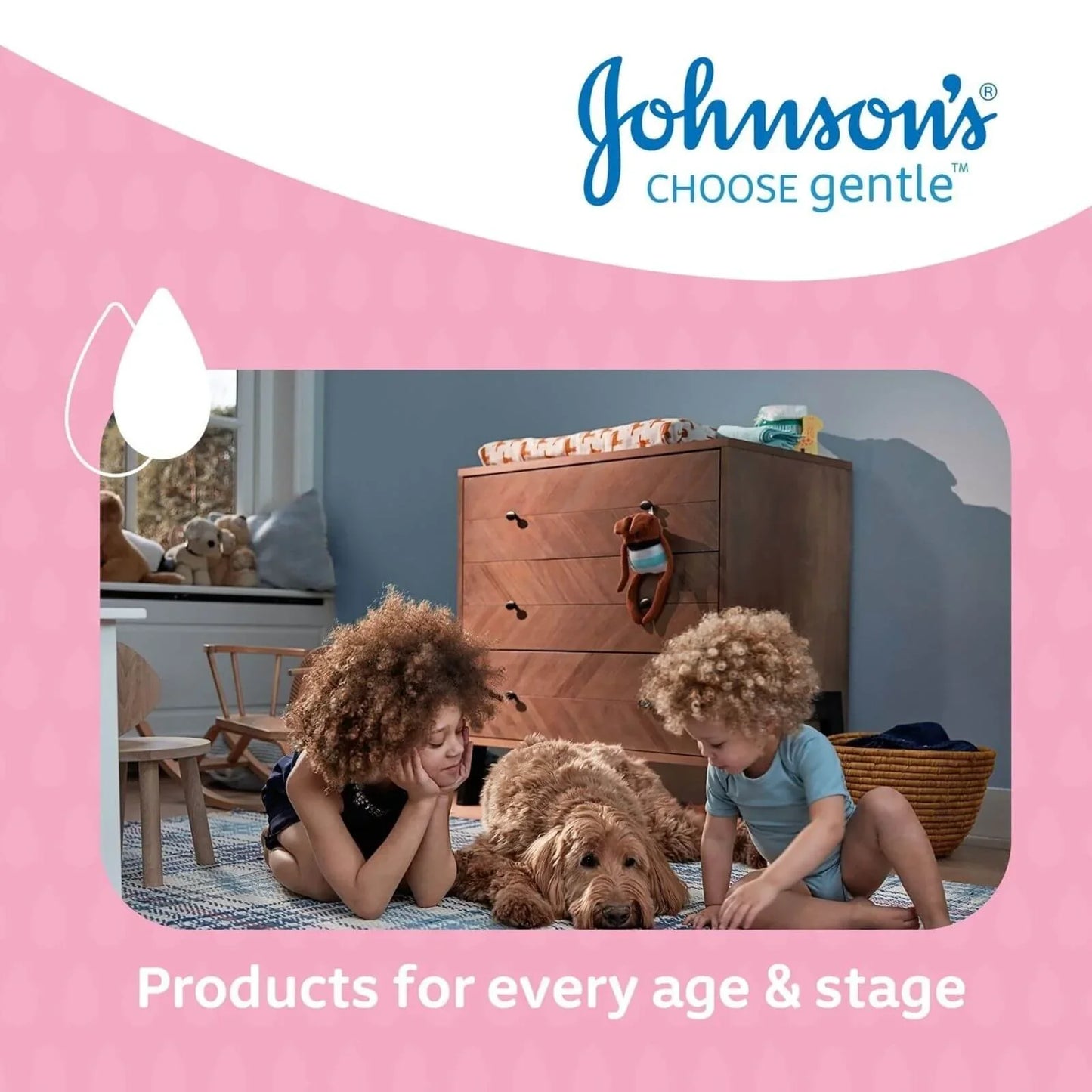 Johnson's Baby Cotton Pads 50 pads