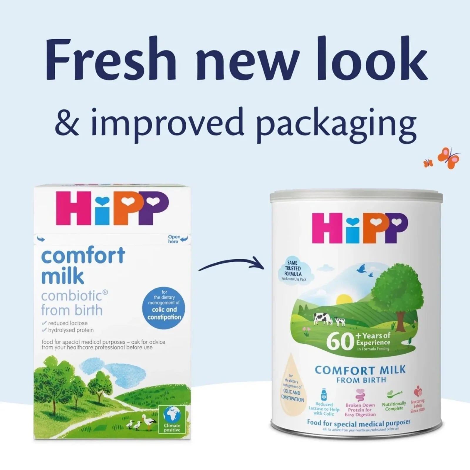 HiPP Comfort Baby Milk Powder Formula from Birth 800g