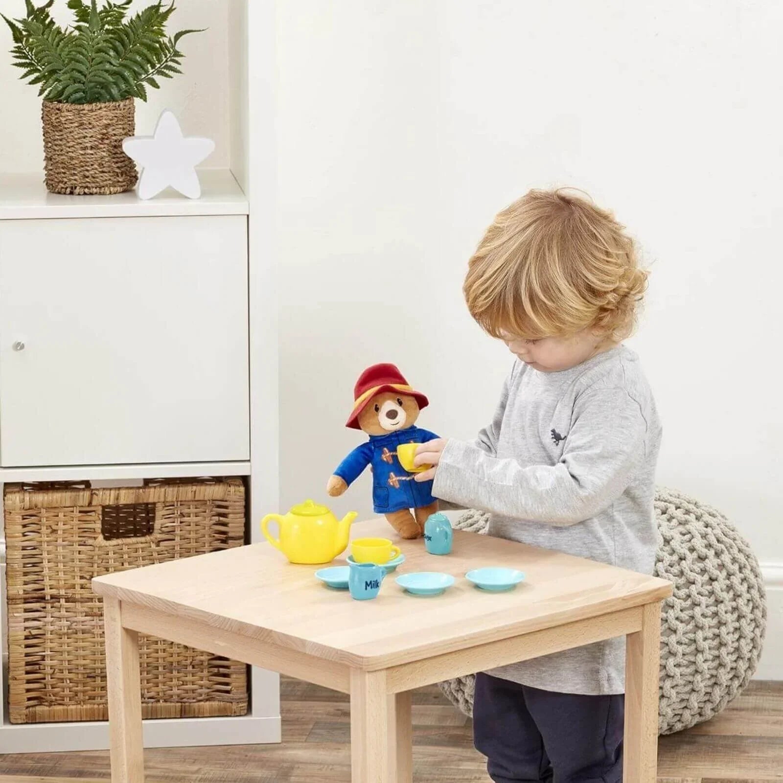 Paddington Soft Toy and Tea Set