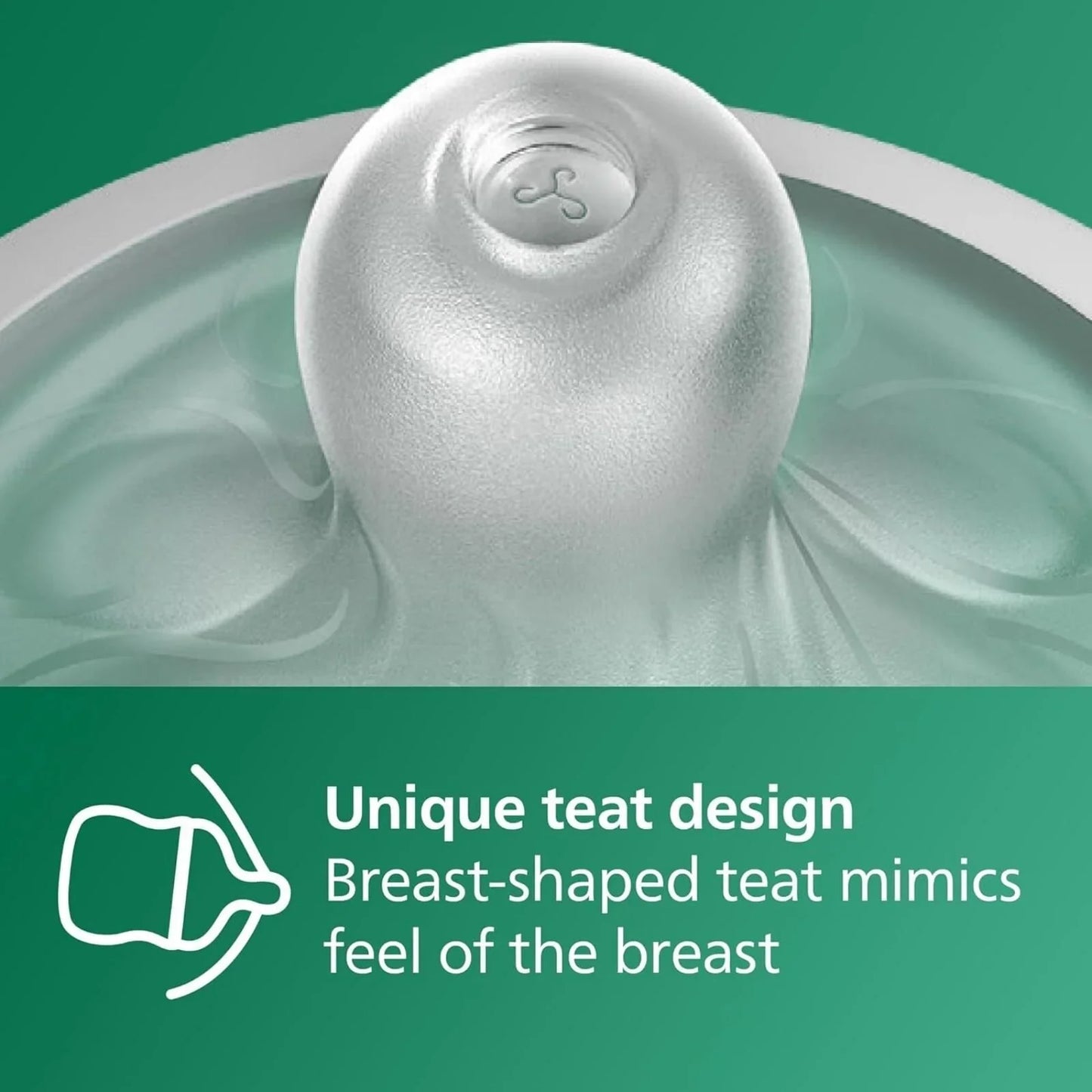 Philips Avent Natural Response Glass Bottle 3-6 months 240ml