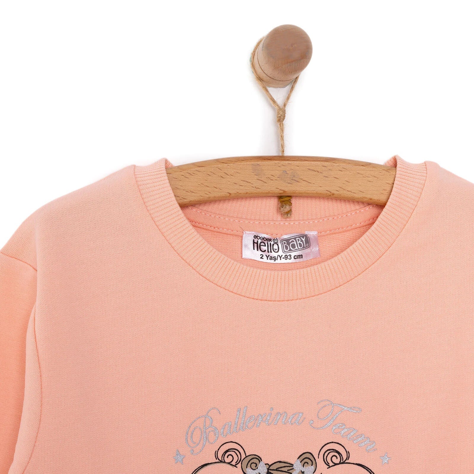 HelloBaby Basic Baby Girl Sweatshirt - Pink