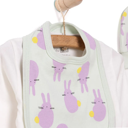 HelloBaby Girl 5 Piece Newborn Set - Ecru