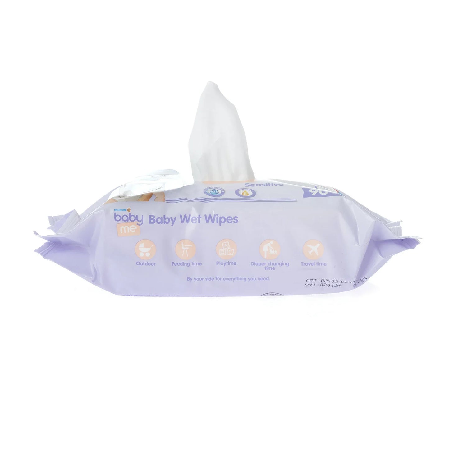 baby me Sensitive Wipes 90 pcs