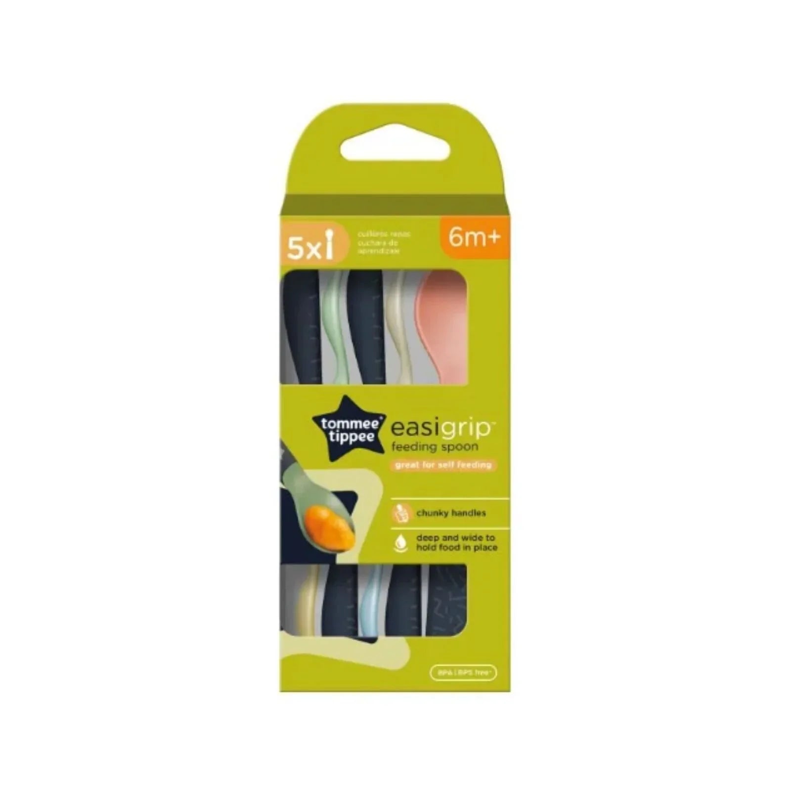 Tommee Tippee Design Feeding Spoons Pack of 5