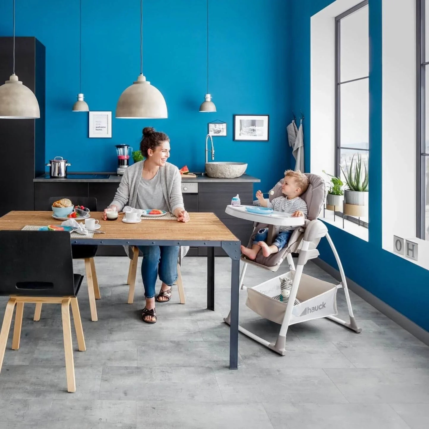 Hauck Sit N Relax 3-in-1 Highchair - Stretch Grey