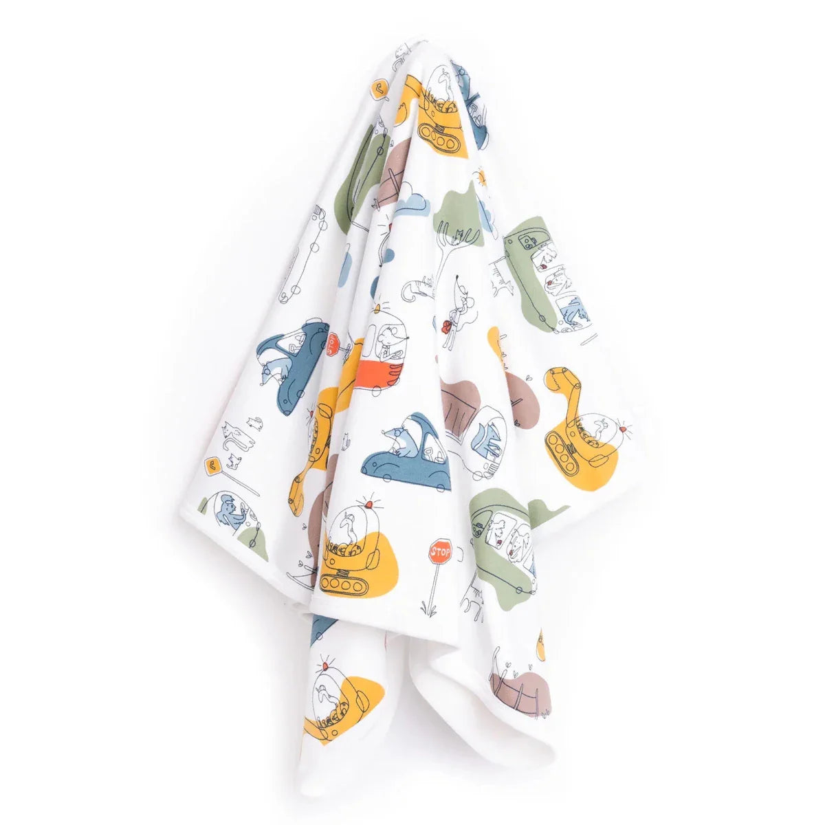 Little Dreams Boy Blanket - White