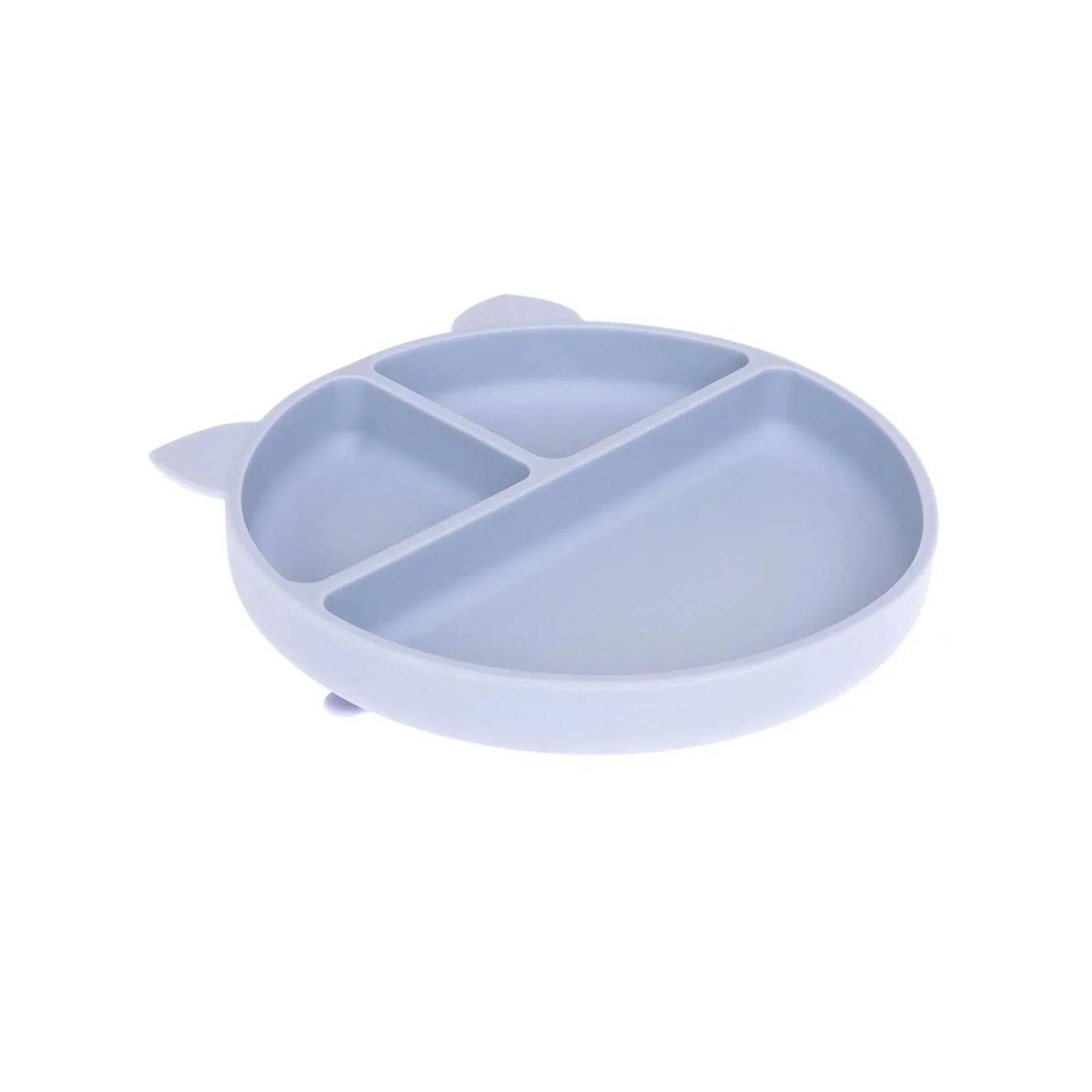 baby plus Silicone Suction Plate - Powder Blue