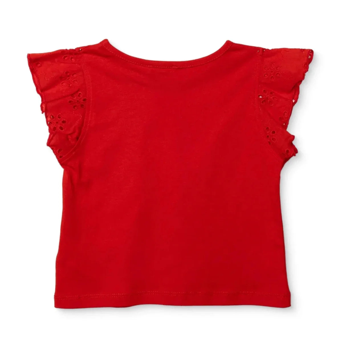 HelloBaby Short Sleeve Baby Blouse (6-9 Months to 4-5 Years) - Red